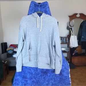 Everlane grey cropped hoodie XL
